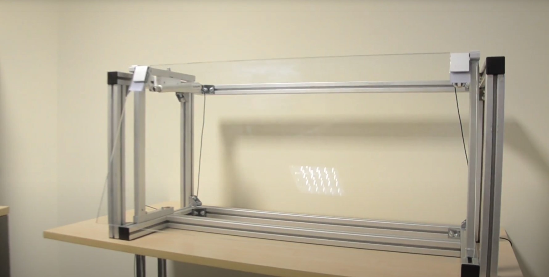 Linear actuator system for display REGNER